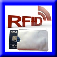 10 Pack Of Rfid Sleeves To Protect Bank Card Wireless Pay/Signal Blocker. Secure