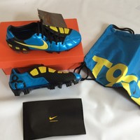 Nike TOTAL90 LASER III FG *Blue/Black/Yellow* *Sammlerstück*