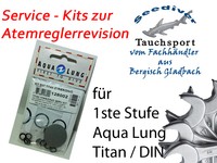 Revisionskit / Travelkit / Servicekit  für Aqualung Titan 