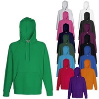 Fruit of the Loom Herren Kapuzensweat Sweat Hooded Lightweight Neuware S - XXL