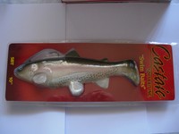 CASTAIC SBT BOOT SCHWANZ REGENBOGENFORELLE 10" Schwimmen Köder LANGSAM SINKENDE