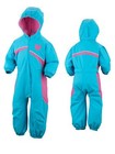 New Baby Girl Columbia Mazzy Munchkin Snow Suit Pants Blue Pink Size 6 Months