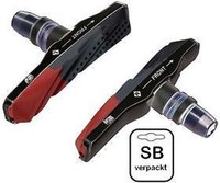 V-Bremsschuhe CARTRIDGE 3-farbig Allwetter