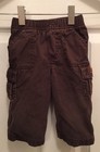 OshKosh B'Gosh Brown Khaki Cargo Pants Size 6 Months Dressy Holiday 100% Cotton