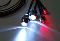 1:10/1:16/1:18 RC Car Fahrzeug Flugzeug 4 LED Beleuchtung mit Metal Gehäusen JR