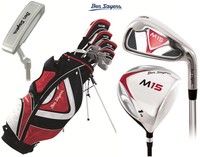 Ben Sayers M15 Complete Golf Club Set Stand Bag Mens New Steel Clubs Head Covers