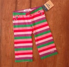  Oshkosh 9 Months Baby Girl Striped Pants Bottoms Fall Winter NWT