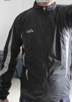 ASICS Regen Wind Laufjacke in schwarz in Grösse M