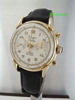 Georges Dubey (Dubey & Schaldenbrand) Chronograph Rattrapante -Stahl/ Lederband