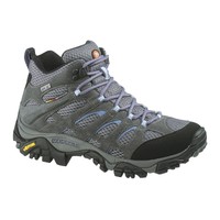 Merrell Moab Mid GTX Damen Wanderstiefel Trekkingschuhe grau