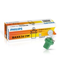 Philips BAX B8.5d 2W 12V Grün/Green 10st. Instrumentenbeleuchtung 12604CP