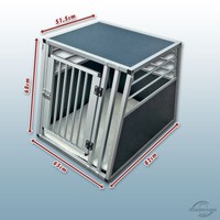 Hundebox Hund Transportbox Alubox Box Hundetransportbox Hundetransport 82x65x68