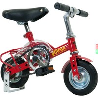 QU-AX Mini Fahrrad 6" nur 15cm Mini Räder rot Fahrrad / Mini Bike