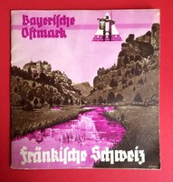 Reise Prospekt um 1936 FRÄNKISCHE SCHWEIZ Bayerische Ostmark    ( F13319