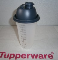 Tupperware neu Schüttelbecher, Mix-Fix 500ml, anthrazit OVP