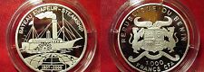 2000 Benin Large Silver Proof 1000 fr Invention- Steam Ship
