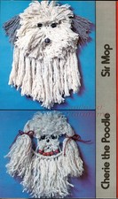 Poodle & Mop Dog ~Vintage Pattern Book~Siamese Cat~Elephant~Macrame Animal Art