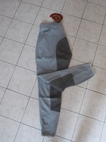 leichte Kentucky Reithose 42 ( 38 40 ) grau 3/4 Vollbesatz Stretch (11)