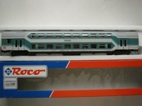 Roco H0 45286 Doppelstockwagen 2.Klasse MINT 1:87 30,5cm DB AG Ep.5 OVP DOST 