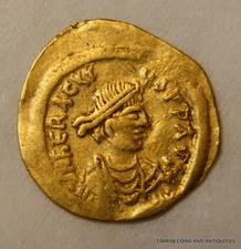 Ancient Byzantine Gold Coin Semissis! Heraclius 610 - 641 Ad! Nice !