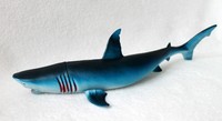 Hai Spielfigur 38cm Kunststoff  Haifisch Fisch 