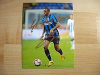 Samuel Eto’o      handsigniertes Autogrammfoto.
