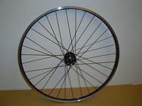 28"  Shimano DEORE DISC Hinterrad Rear Wheel Scheibenbremse und V-Brake  NEU