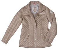 Covalliero Damen Reitjacke Steppjacke Laura Gr.38 beige  15-006