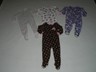 Lot Of 4 Toddler Girls Sleepers Carter's Size 24 Months - 2T