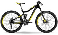 Haibike 27,5" Q.XC 7.05 20 G. Shimano 2016 Hai MTB Unisex grau/gelb Fully Bike