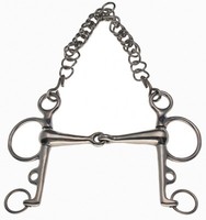 Pelham Gebiss 12,5 cm   Edelstahl