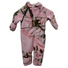 REALTREE PINK CAMOUFLAGE BUNTING - GIRLS BABY, TODDLER CAMO, SNOWSUIT