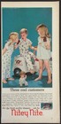 Vintage 1958 Nitey Nite sleepers Ad print- Three cool customers
