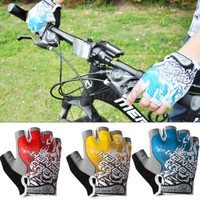 Outdoor Fahrradhandschuhe Gel Mountainbike Fahrrad Handschuhe Fingerlos M/L/XL  