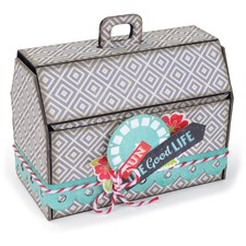 Sizzix ScoreBoards Xl Die 6"X13.75"-Toolbox Box