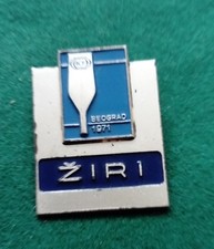 1971 Belgrade Icf World Canoe Sprint Championships Ziri (Jury) badge