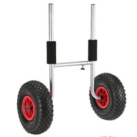 Neu Kajak Trolley 50kg Tragkraft Trägerwagen Kanu Boot Slipwagen Abnehmbare B1V6