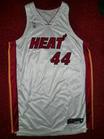 NBA Miami Heat Home 2000/01 Gameworn Jersey Trikot - Brian Grant (signed)