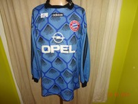 FC Bayern München Original Adidas Torwart Trikot 1997-1999 "OPEL" Gr.XXL 