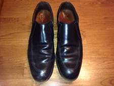 ALLEN EDMONDS BYRON BLACK LEATHER LOAFERS SIZE 10 C