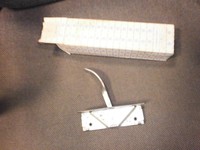 VW Transporter T1 mit Klapptüren Samba Kasten Bus Treibriegel 221 841 705A NOS