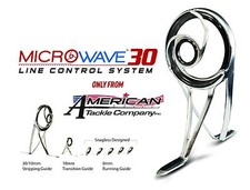 MicroWave 30 Spinning Guide Set- Duralite-Chrome (Dcmw30-Set)