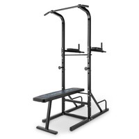 KRAFTSTATION KLIMMZUG STANGE DIP DIPSTATION BEINHEBE BAUCHTRAINER RÜCKENTRAINER