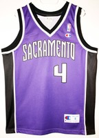 Champion NBA Basketball Sacramento Kings #4 Chris Webber Trikot/Jersey 36 S