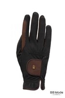 Roeckl 3301-335 Reithandschuh Modell Bicolor 1 schwarz/mokka