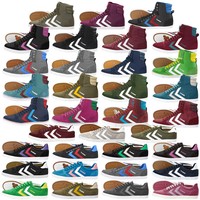 HUMMEL SLIMMER STADIL SCHUHE FREIZEIT RETRO SNEAKER LOW HIGH VIELE FARBEN