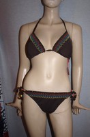 Esprit Damen Bikini Hose (42) neu tolles Design.Glitzer Stitching Z5321 Hose