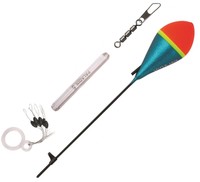 Paladin Forellen Set mit Bomb Schlepp-Pose, Angelset für Forelle