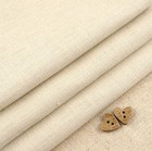 Robert Kaufman ~ Essex Linen Blend Pale Sand Fabric / dressmaking natural