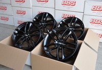 BBS SX schwarz 4 Felgen 8x18 Zoll SX0202 für VW Passat Typ B8 + 3C + ABE + ECE 